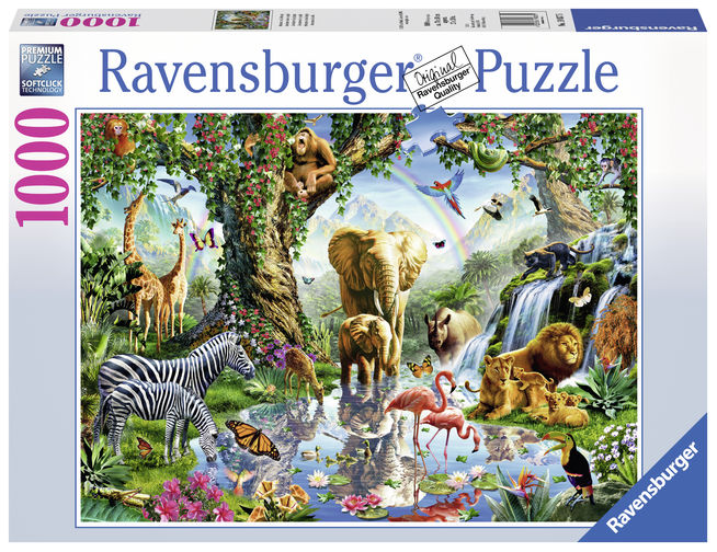 Puzzle copii si adulti aventuri 1000 piese ravensburger