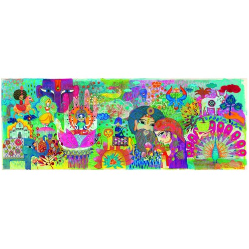 Puzzle india djeco