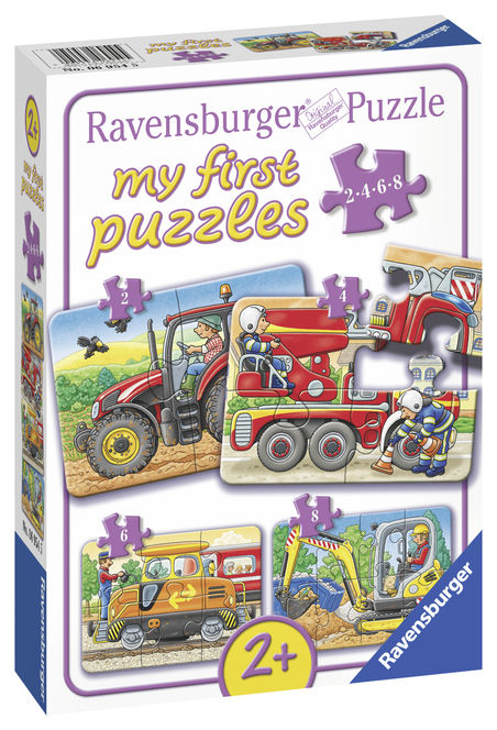 Primul meu puzzle utilaje agricole ravensburger