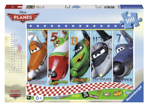 Puzzle cu avioane 100 piese ravensburger