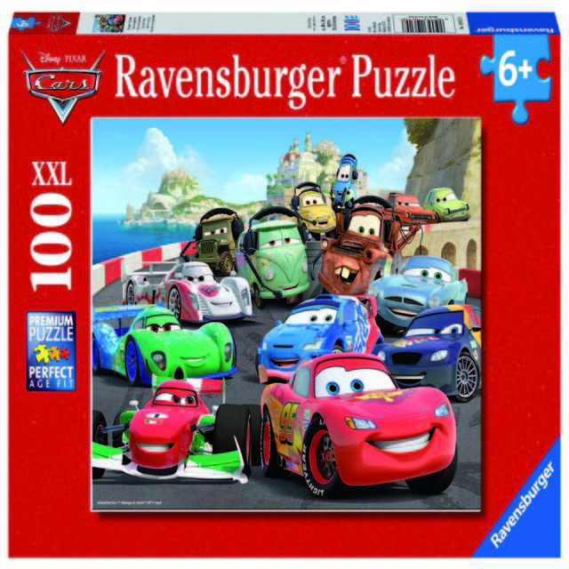 Puzzle cursa de masini 100 piese Ravensburger