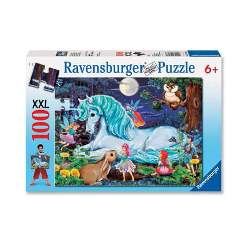 Puzzle calut in padure 100 piese ravensburger