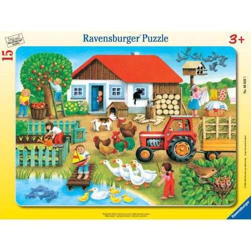 Puzzle unde sa il asez 15 piese Ravensburger