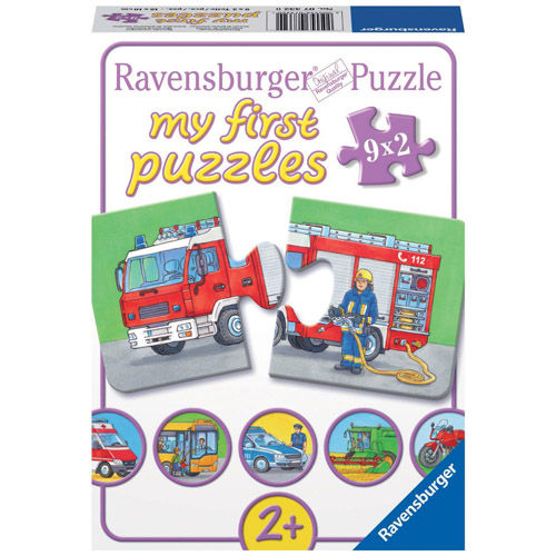 Puzzle vehicule motorizate ravensburger