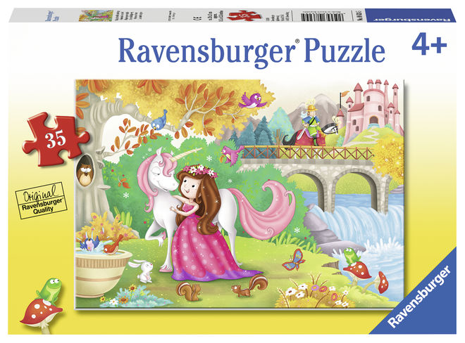 Puzzle la plimbare 35 piese ravensburger
