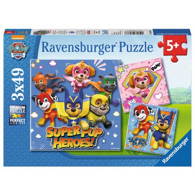 Puzzle Patrula Catelusilor 3X49 piese Ravensburger