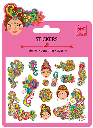 Set abtibilduri motive indiene djeco