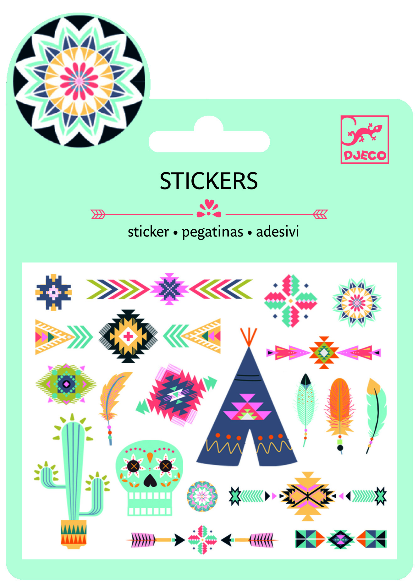 Set abtibilduri western djeco