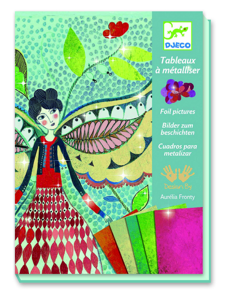Atelier creativ cu foite metalice zana licurici djeco