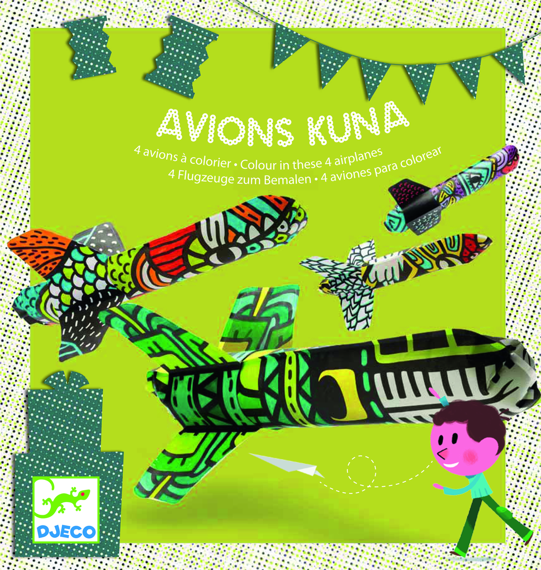 Creeaza avioane kuna djeco