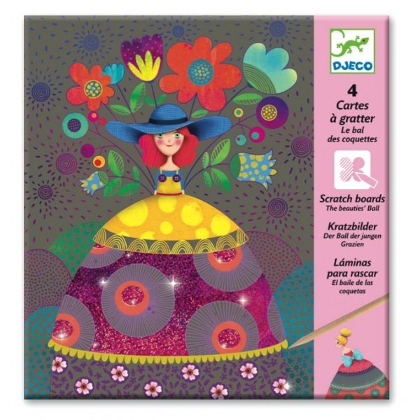 Joc creativ de razuit fete frumoase djeco