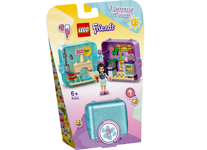 Cubul jucaus de vara al emmei lego friends