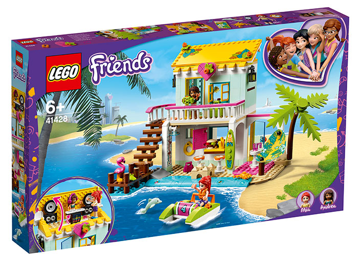 Casa de pe plaja lego friends