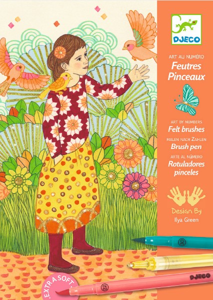 Atelier creativ desen natura djeco