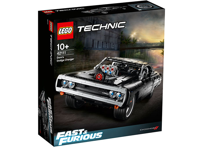 Dom's dodge charger lego technic