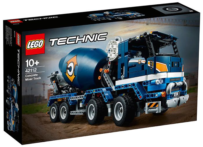 Auto-betoniera lego technic