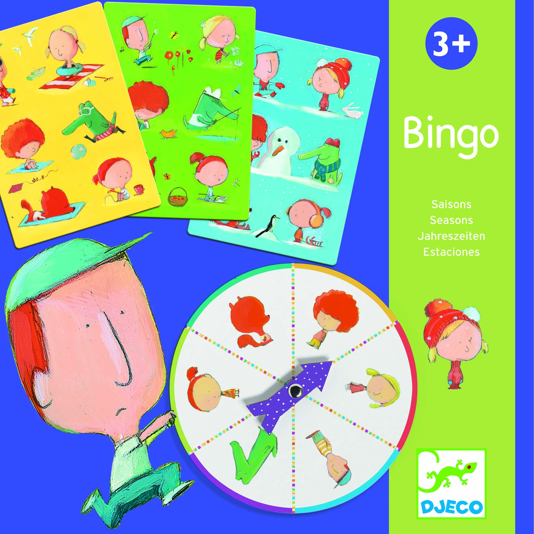 Joc bingo anotimpuri djeco