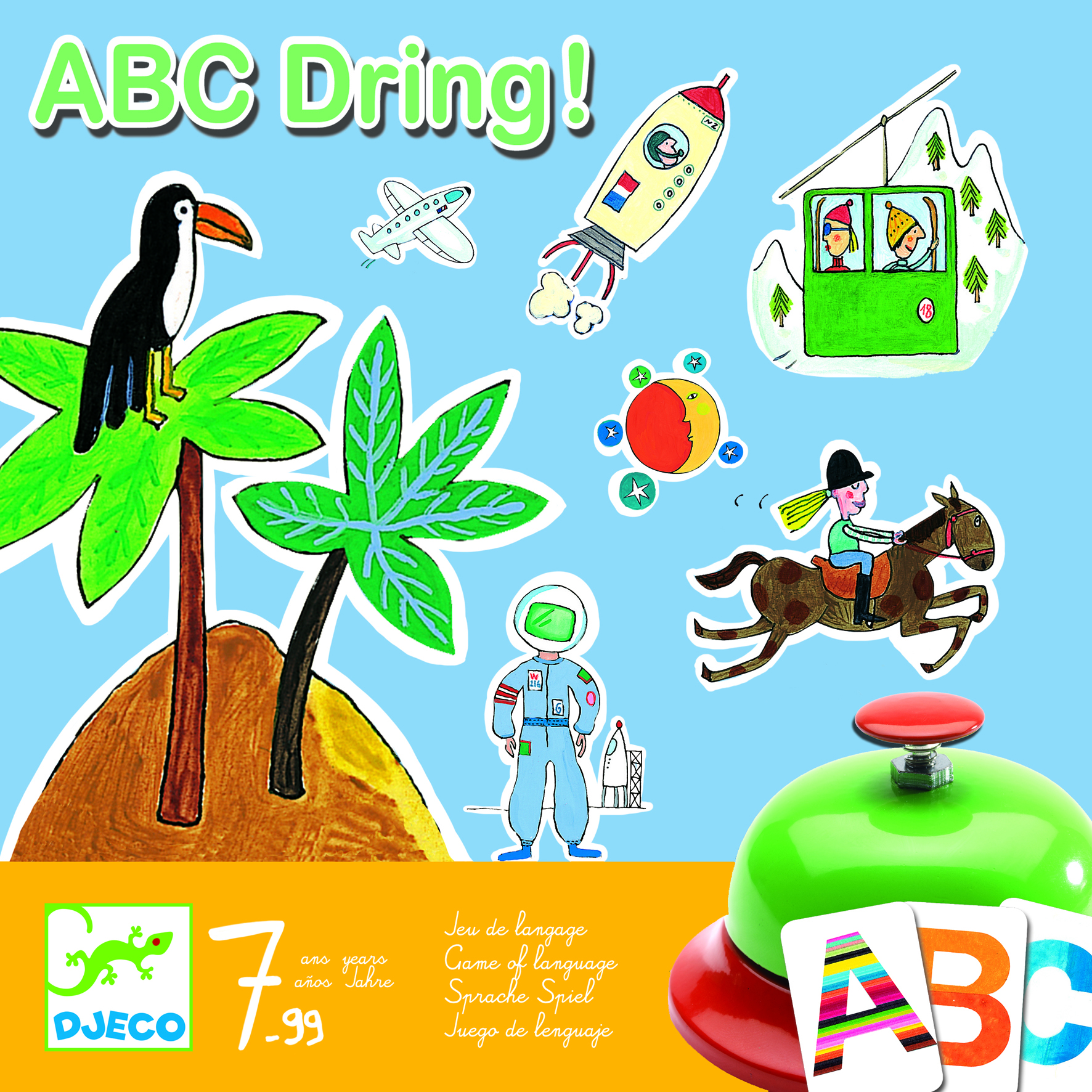 Joc de societate abc dring djeco
