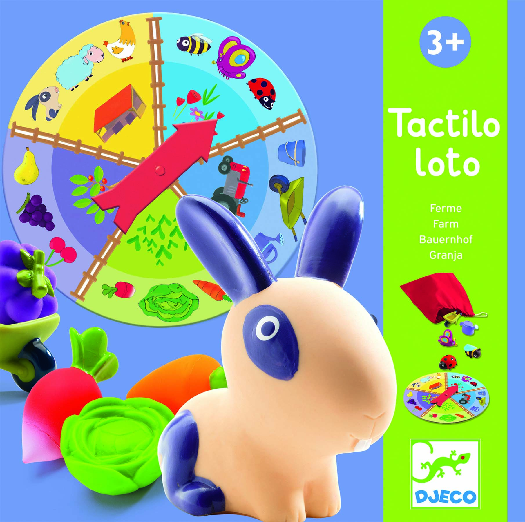 Joc ferma tactilo loto djeco