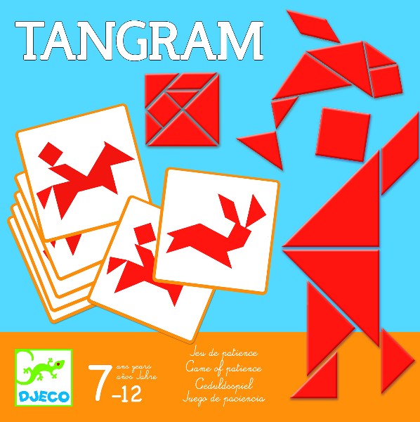 Joc logic tangram djeco