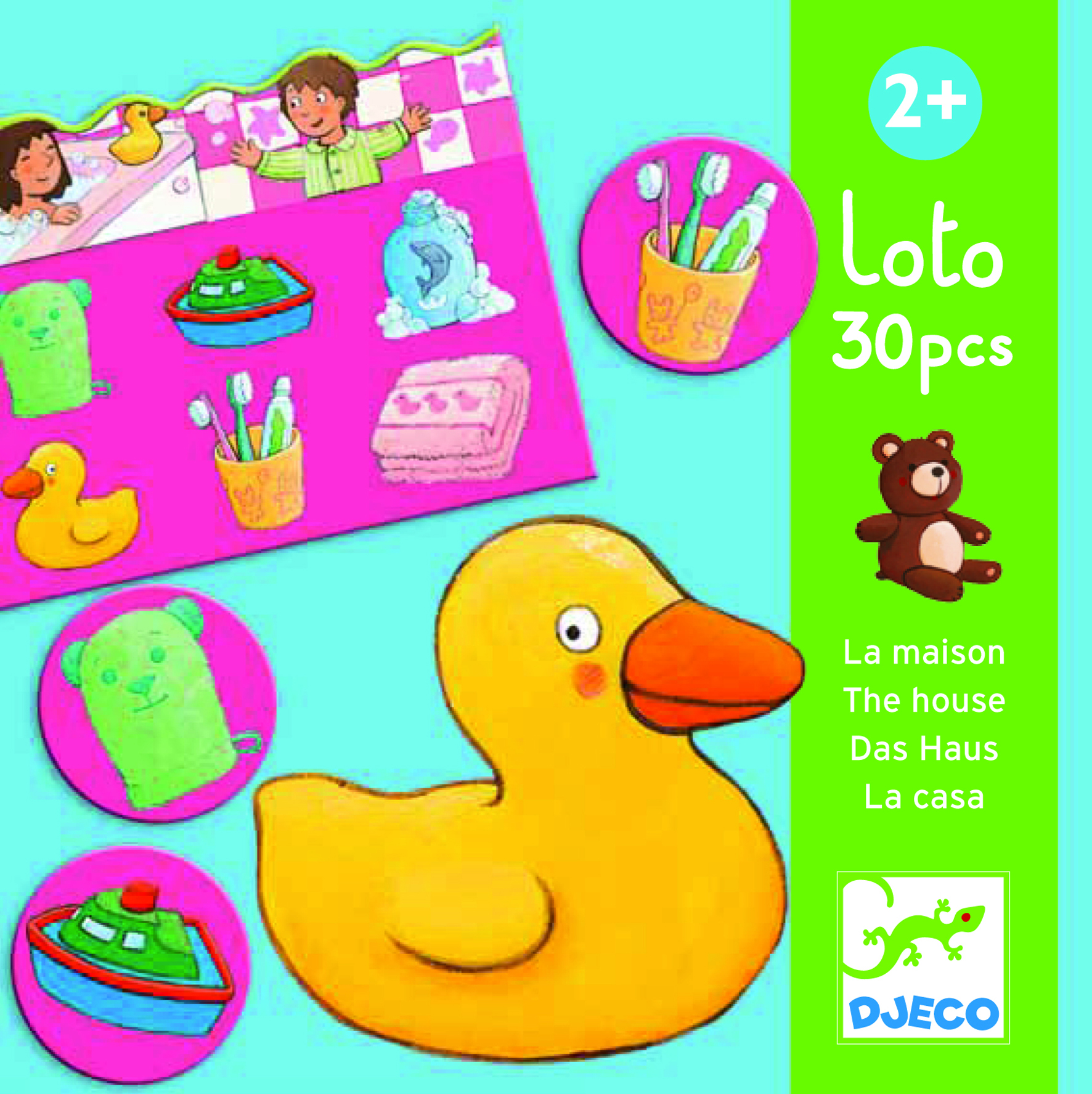 Joc loto cu obiecte djeco