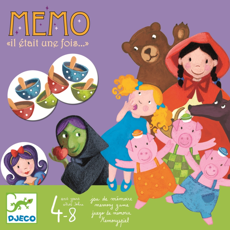 Joc de memorie cu povesti djeco