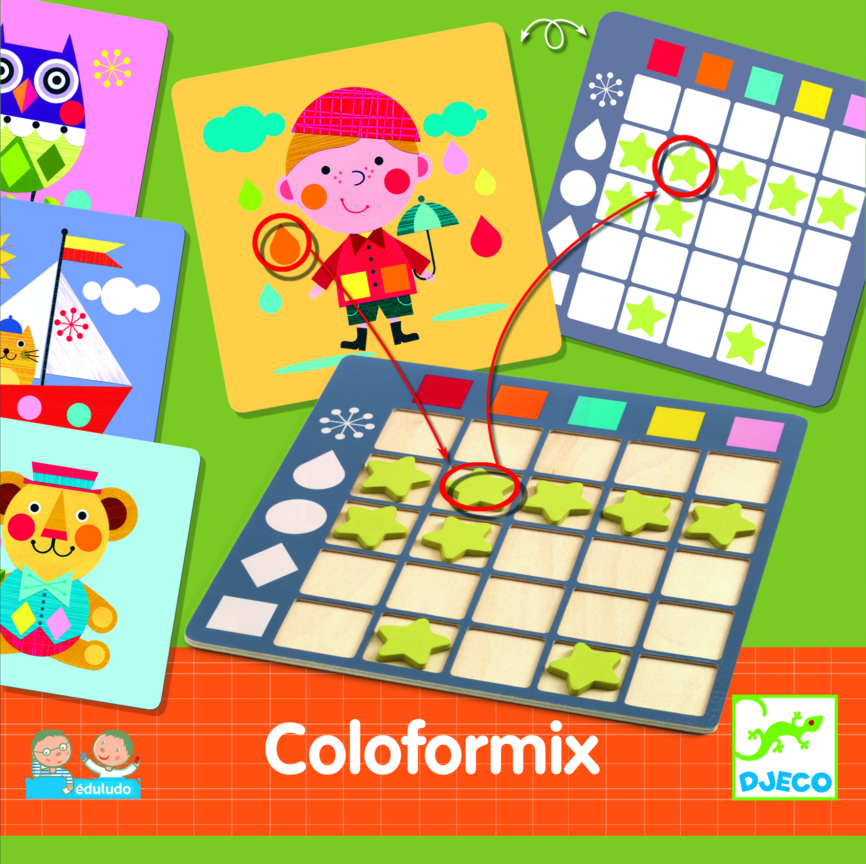 Joc de logica coloformix djeco