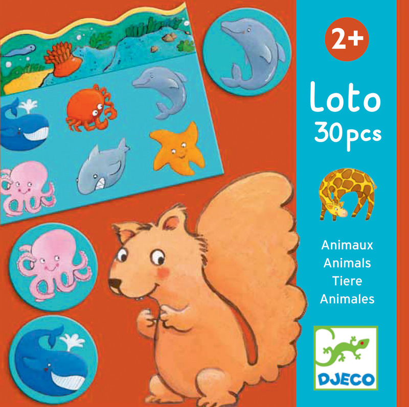 Joc loto cu animale djeco