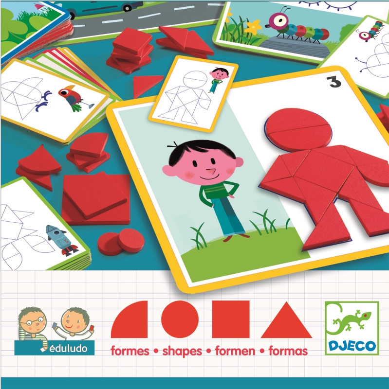 Joc eduludo forme geometrice djeco