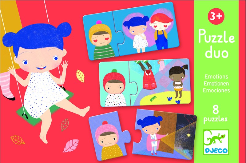 Puzzle duo emotii djeco