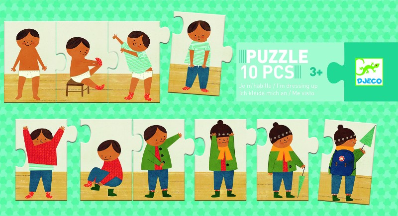 Joc educativ ma imbrac singur djeco