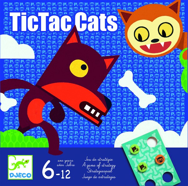 Joc TicTac Cats Djeco