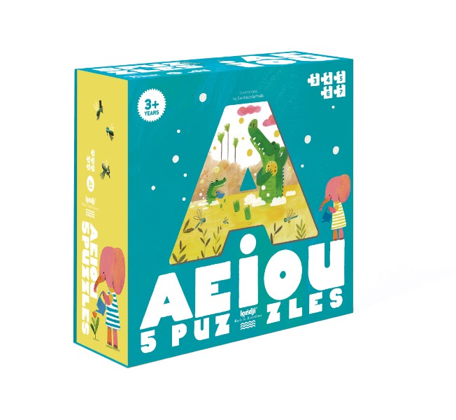 Puzzle vocale aeiou londji