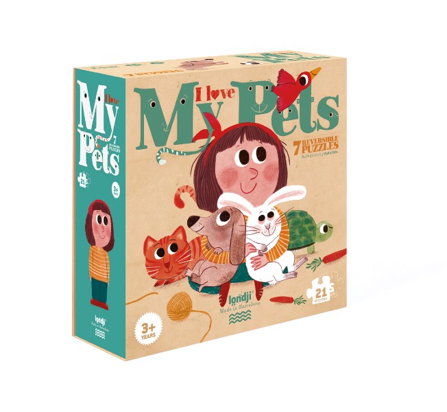 Puzzle animale de companie londji