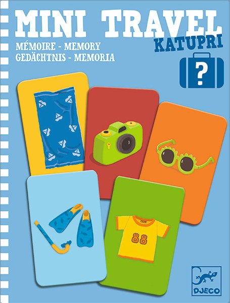 Joc de memorie mini travel djeco