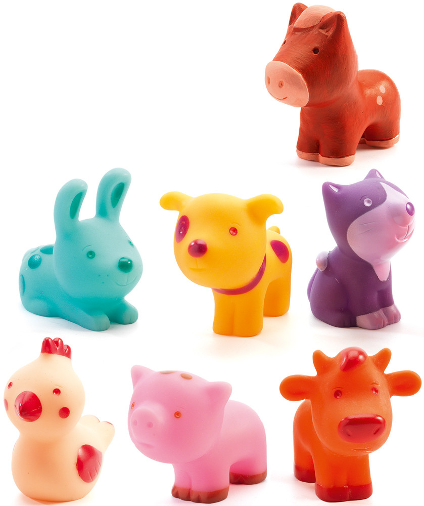 Animalute din silicon troopo farm djeco