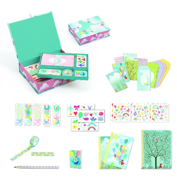Set papetarie charlotte djeco