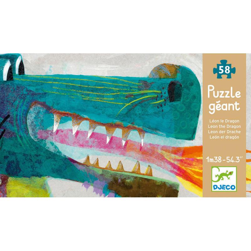 Puzzle gigant dragon djeco
