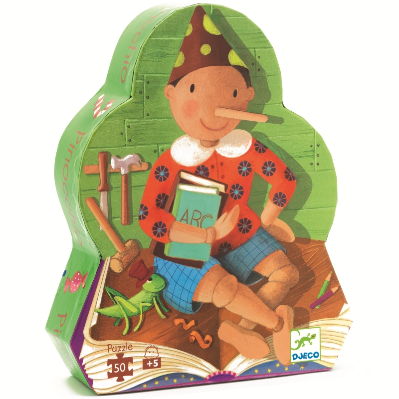 Puzzle pinocchio djeco