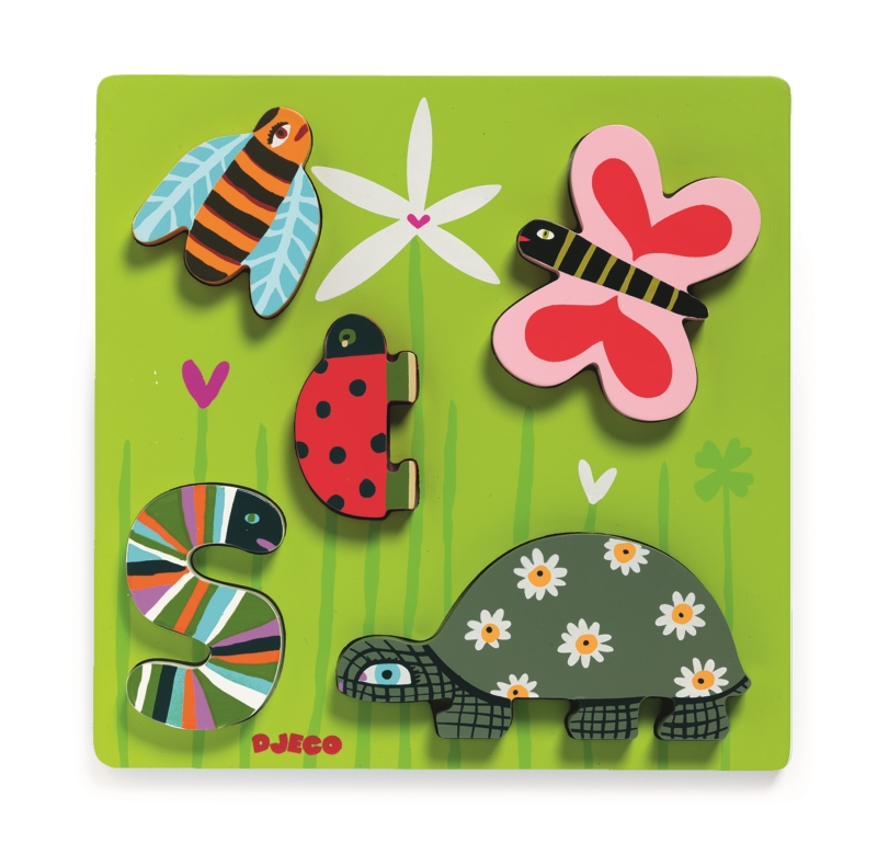 Puzzle lemn kimi djeco