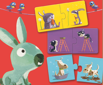 Puzzle duo antonime djeco