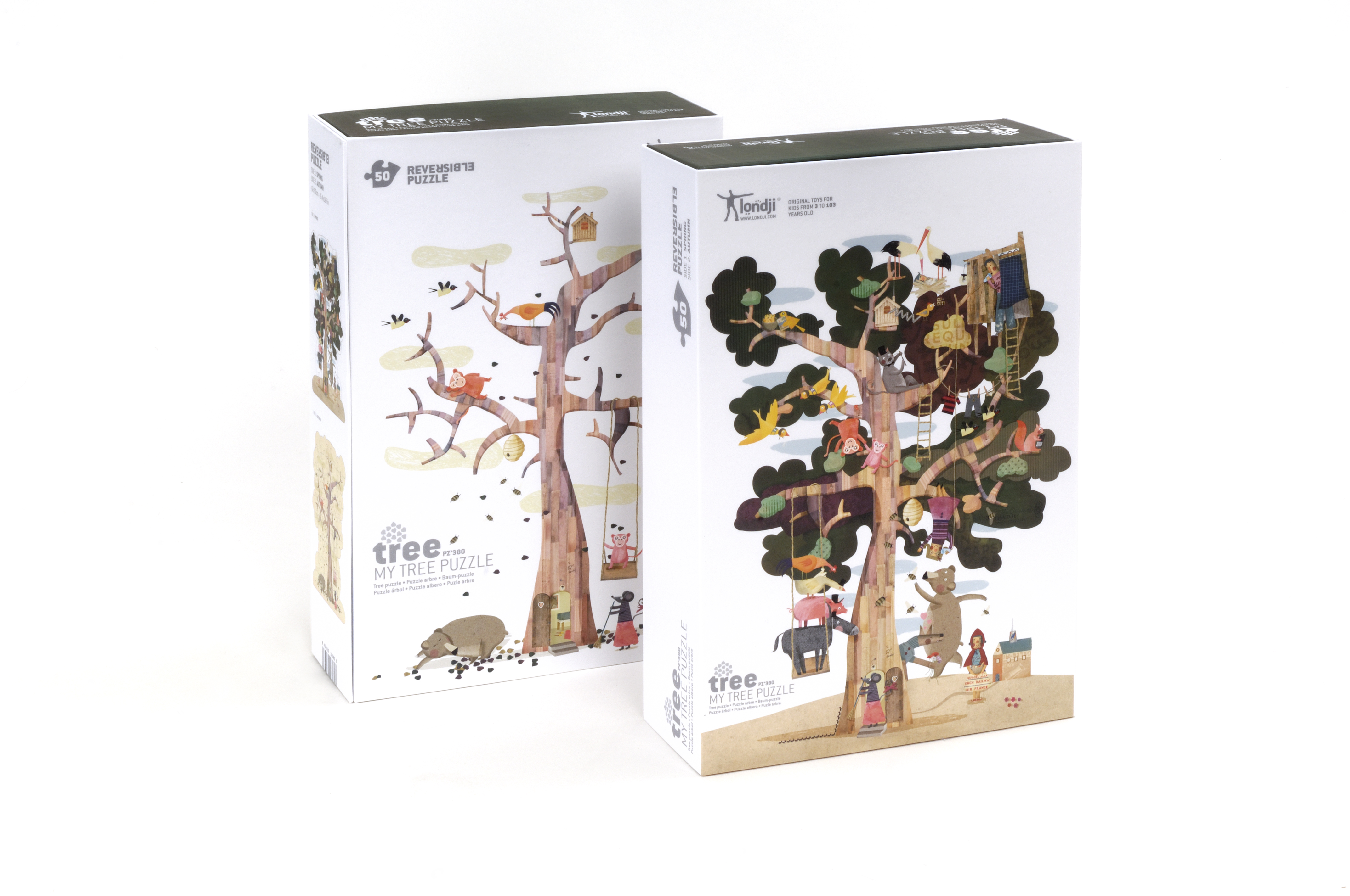 Puzzle gigant copacul meu londji