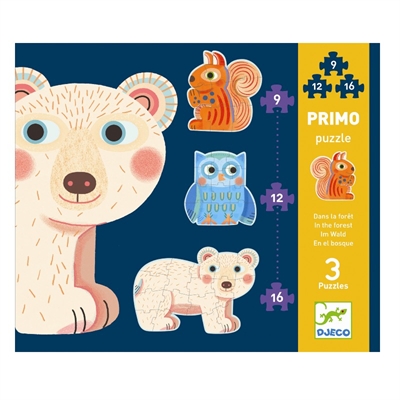 Puzzle-uri evolutive animale Djeco