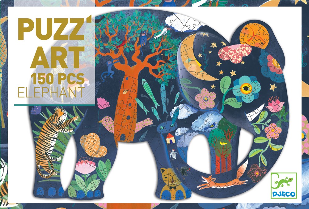 Puzzle elefant djeco