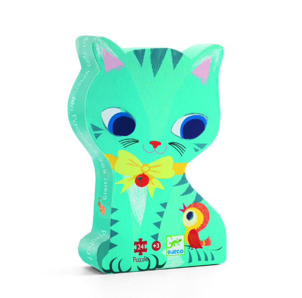 Puzzle pisici jucause djeco