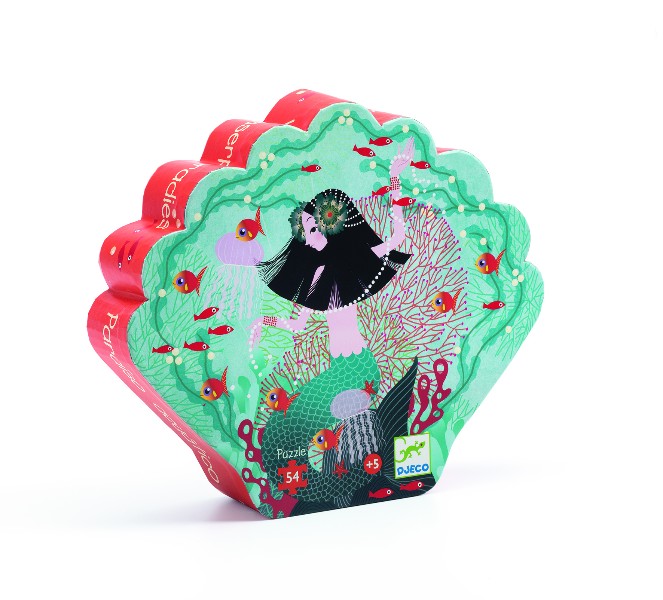 Puzzle paradisul acvatic djeco