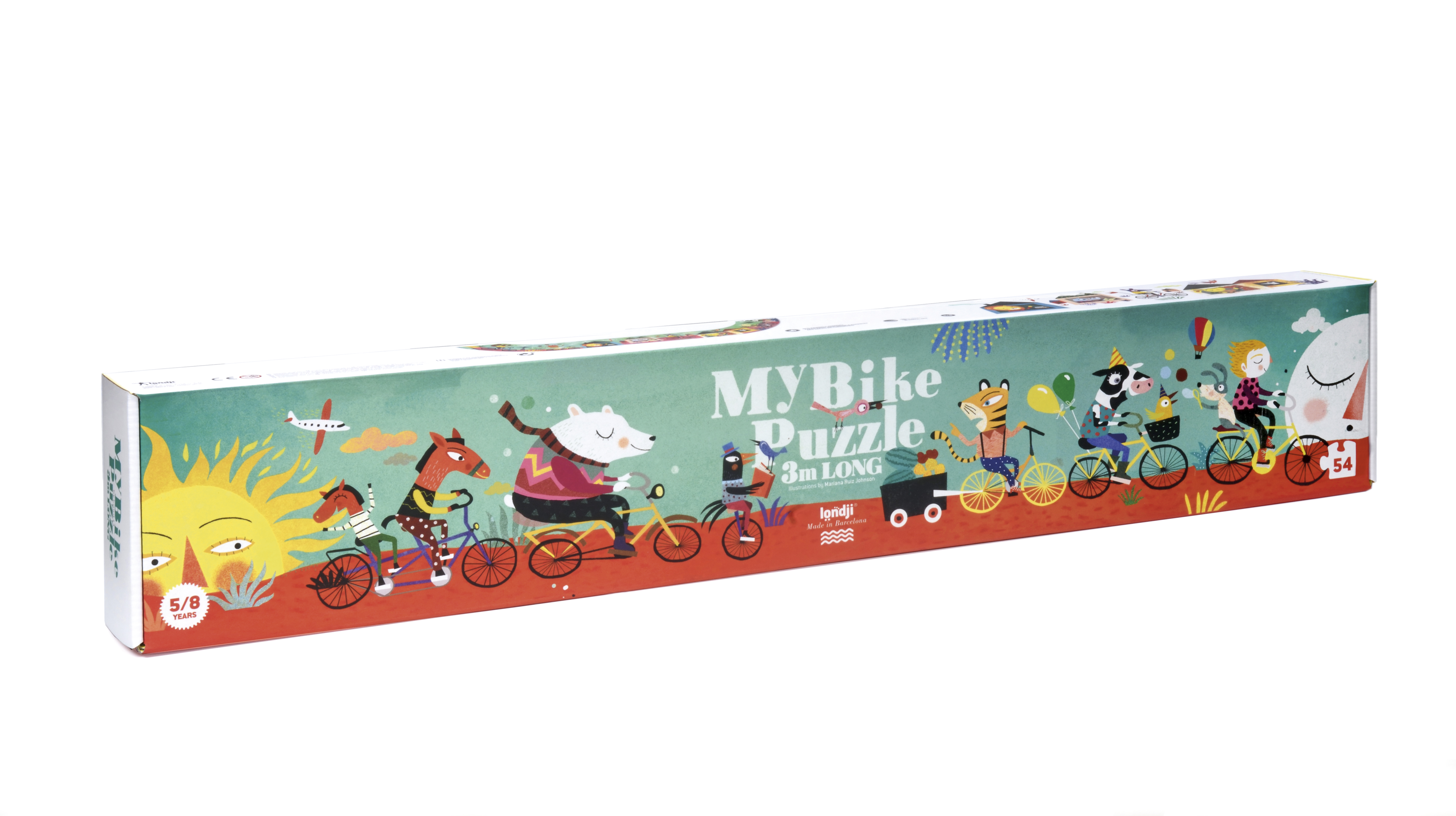 Puzzle drumul cu bicicleta londji