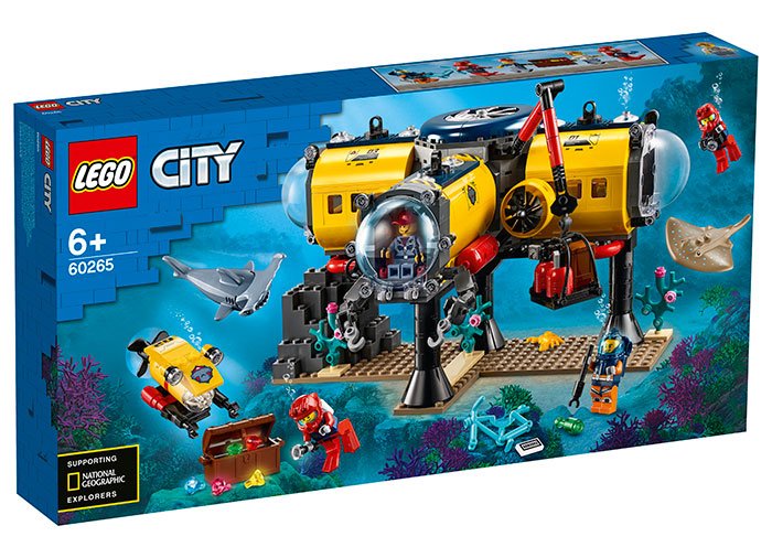 Baza de explorare a oceanului Lego City