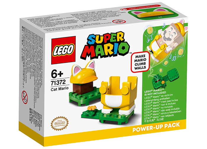 Costum de puteri pisica lego super mario