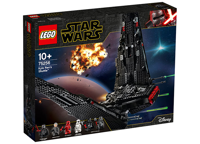 Kylo ren's shuttle lego star wars
